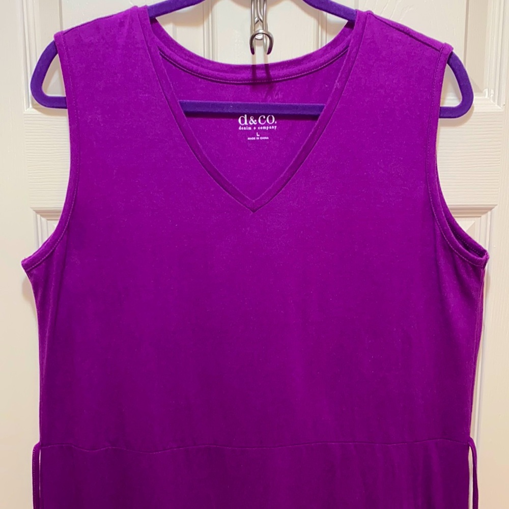 Denim&Co Dress SZ L
